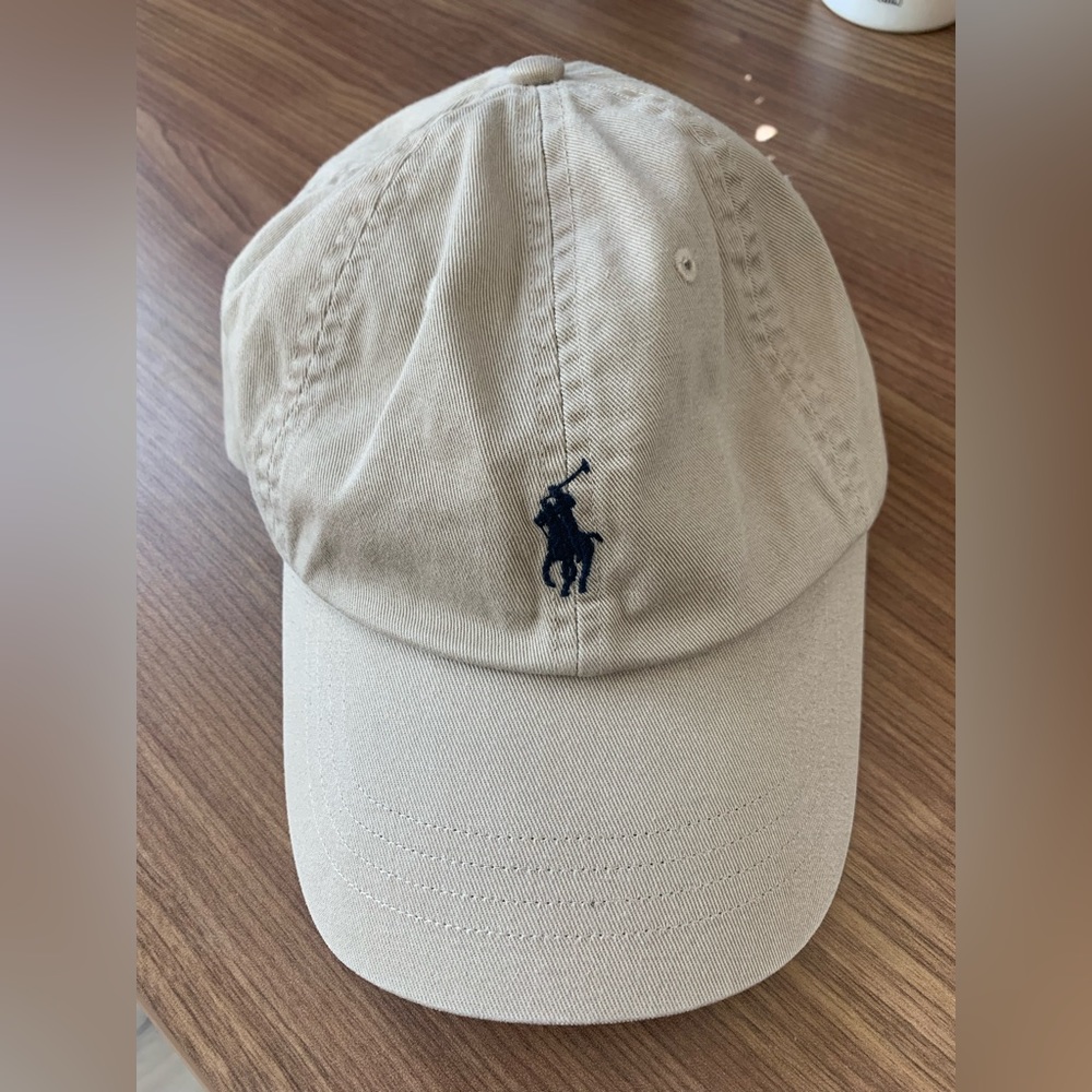 Polo by Ralph Lauren dad hat | OS | Beige | Worn 1x
